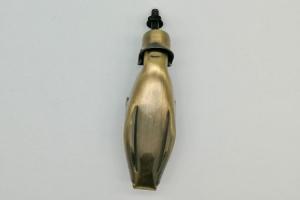 China Casket Handle Hardware ZA08 , Coffin Fittings Steel Material With Screw Rod factory