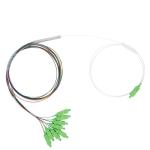 Customized FTTH Fiber Optic Splitter 1x8 PLC Mini Steel Tube Type