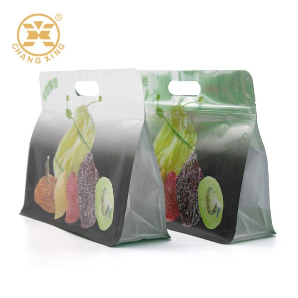 China Laminated Flat Bottom Pouch dried Mushroom Roll Film Food Packaging Bag Dried Mushroom Packing Bag factory