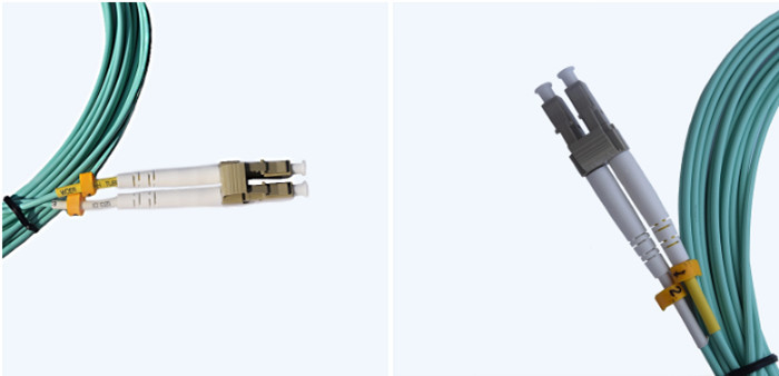 3M PVC Aqua Jacket Duplex OS2 LC To LC single mode fiber cable