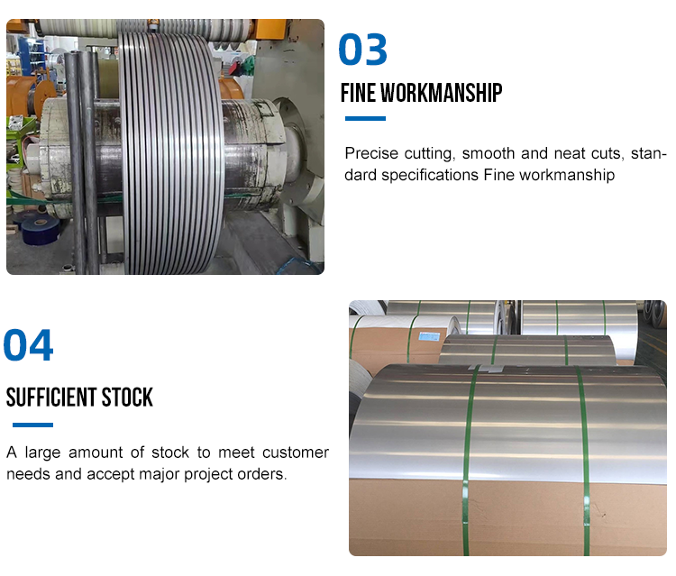 Cold Rolled Stainless Steel Coil 310S 321 430 SS Sheet Coil 0.12-5mm Thickness