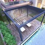 Aluminum Louvered Pergola Villa Garden Leisure Shade Outdoor Pavilion