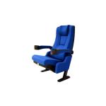 Fireproof Fabric Theater Seats / Commercial Theater Seating ISO9001 Certified