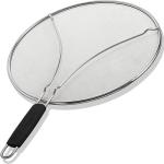 Silver Stainless Steel Splatter Screen For Frying Pan Bulk Kitchen Supplies