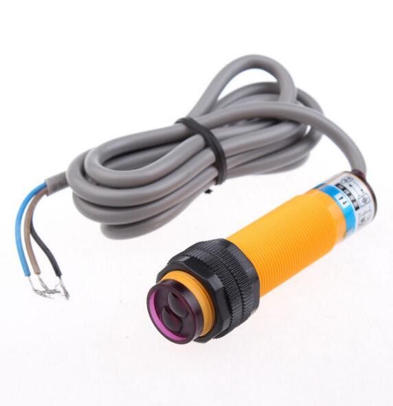 E3F-DS30Y2 diffuse photoelectric switch sensor AC adjustable wire NC,
