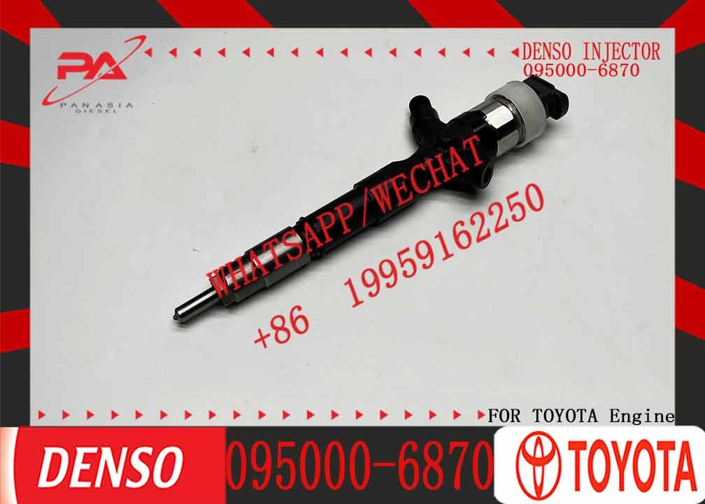 for Toyota Driver Injector 0950006870 Fuel Injector Assembly 095000 6870 095000-6870 for Toyota 1KD-FTV