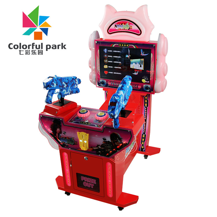 Frozen Heroes Gun Arcade Machine , Rambo Mode Commando Arcade Machine