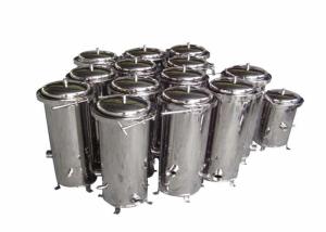 China Chemical Cartridge Liquid Filter Housings 10 Inch For Wound Filter / Meltblown Filter factory