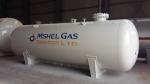 Q345R 10MT Horizontal LPG Tank , 20000 Liters Propane Gas Storage Tank