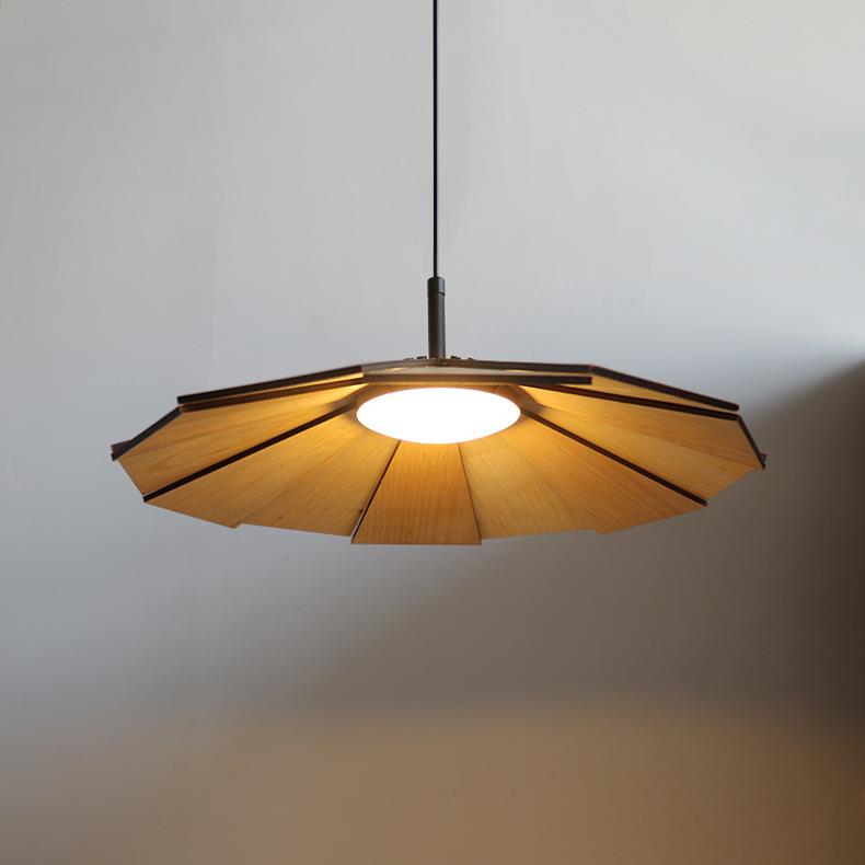 Good quality indoor wall pendant bamboo wood bedroom rattan lamp shade handmade lamps