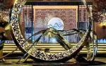 Plaza Ornament 316L Modern Metal Sculptures With LED Light