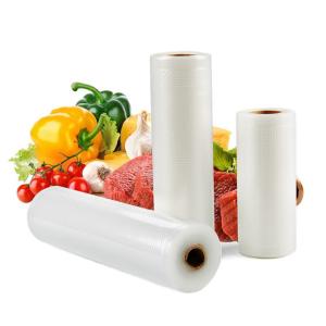 China Airtight Pre Cut Vacuum Sealer Bags 200mic Vacuum Bags For Food Packaging factory