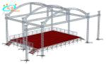 Lighting Spigot Outdoor Aluminum Wedding Decoration Stage Truss Stage Truss