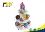 OEM ODM Cardboard Cake Display Stand Digital Printing Environmental Protection