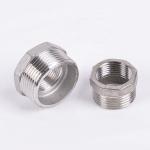 Forged Stainless Steel 201 304 Pipe Fitting Hex Bushing Core Bushing Female Male