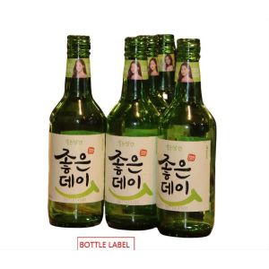 Customized waterproof wine bottle labels label sticker manufacturer