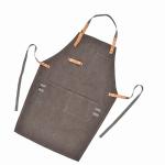 BBQ Personalized Cotton Apron Hanging Neck Style Lightweight High Utility