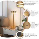Atmosphere Led Desktop Light 5v Usb Rechargeable With Brightness Control