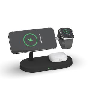 China 5 In 1 Magnetic Wireless Charger ABS Zinc Alloy Transmission distance charging distance ≤ 8mm factory