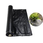 Circular Weaving Polypropylene Ground Cover , Landscape Ground Cover Fabric