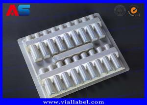 China Plastic Pen Cartridge Blister Clamshell Packaging Tray 60 um Thickness Clear Transparent Color on sale
