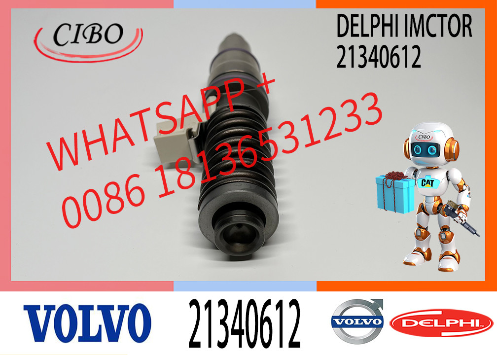 21340611 21340612 21371672 21371673 Engine Part Fuel Injector For VOL-VO D16 D13 MD13 20972225