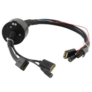 China Multi-Signals Hybrid Transmission Hollow Slip Ring Compact Design factory