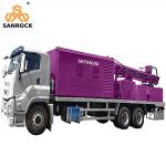 Water Well Drilling Rig With Compressor 600m Bore hole Truck Mounted Water Well
