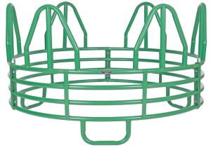 China Horse Round MINIATURE 4-RING HORSE ROUND BALE FEEDER factory