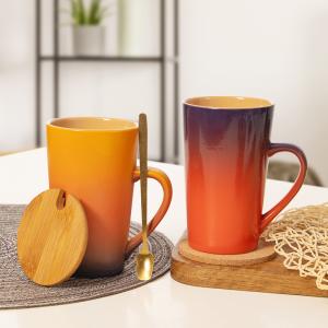 China FDA Ceramic And Elegant Drinkware Cups BPA Free For Home &amp; Restaurant factory