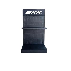 China Factory customized color size metal heavy duty minimarket shelves wall shelves for cosmetics display gondola factory