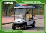 CE Approved White Electric Patrol Car 6 Person Electric Police Car