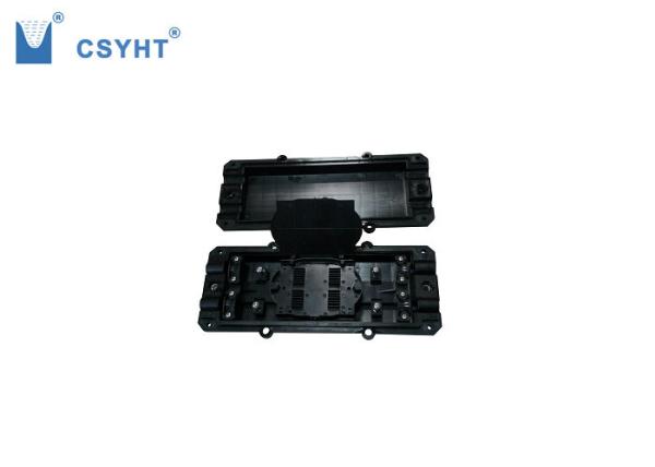 2 In 2 Out Fiber Optic Closure , 12 Fibers Inline Type Fiber Optic Joint