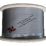 304 7x7 1mm Stainless Steel Wire Rope with Weight 4kg per 1000m sZ