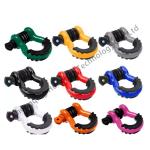 Heavy Duty Stainless Steel Off Road Bow Shackle Carbon Steel Plastic Protected