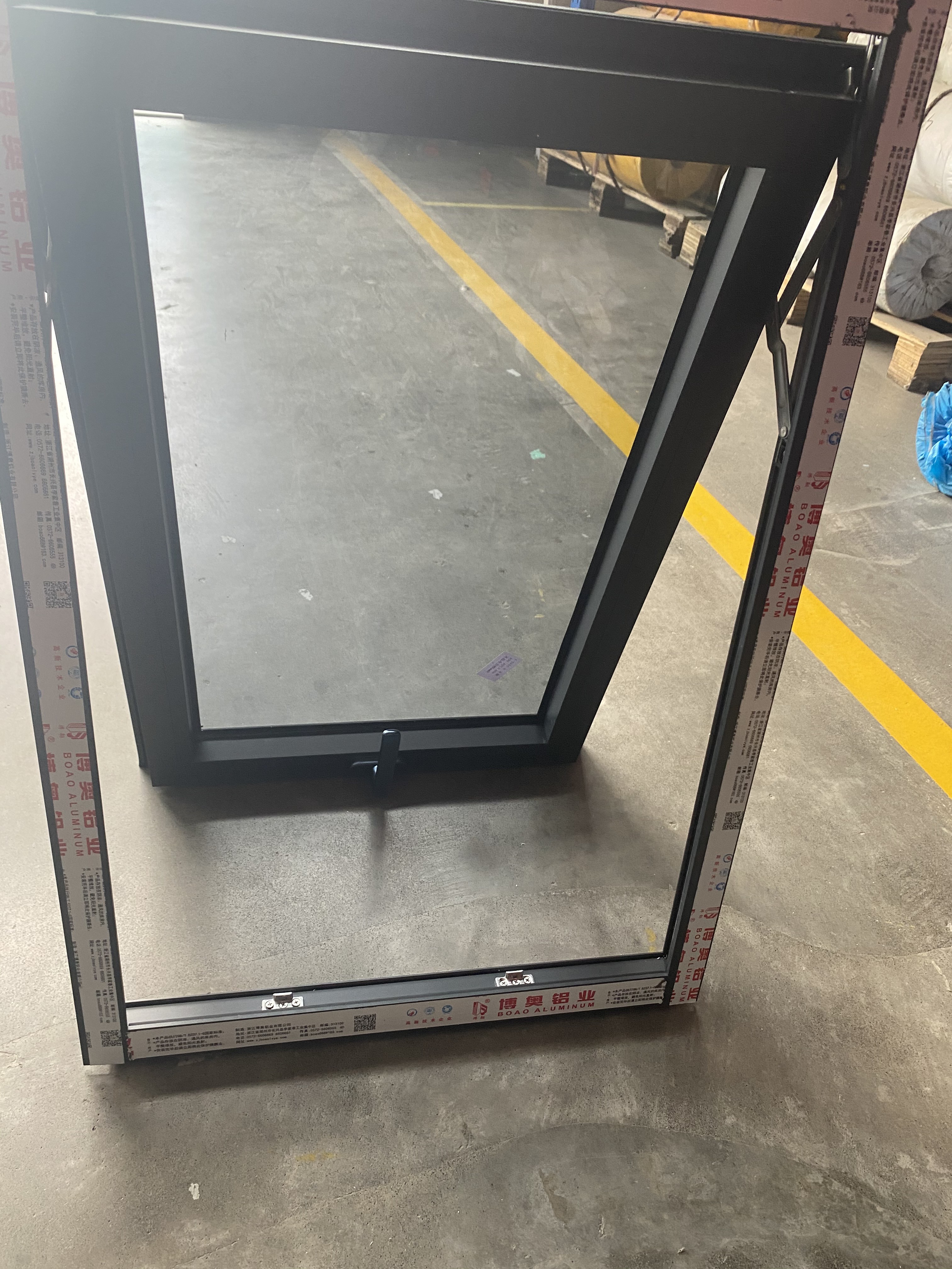Aluminum Or UPVC Awning Window Top Hung Design Fiberglass Fly Screen