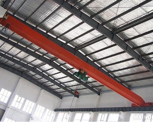 China single girder overhead crane 5 ton CE GOST ISO certification factory