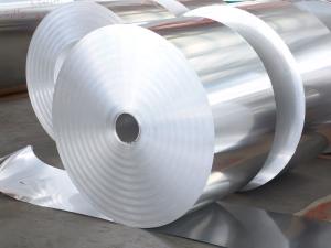 China Fin Stock Air Conditioner Aluminum Coil 0.13MM Thickness Mill Finish Surface factory