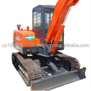 China Low Hours 2016 Doosan Excavator 5.5TON DH55 for Construction at Affordable from Korea factory