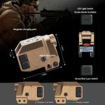 Red / Blue Shotgun Laser Sight 500 Lumens Laser Light Combo IIIA Class