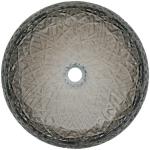 Chromed Decorative Bathroom Sink Bowls Ball Shape Round Silver Glass Vessel Sink