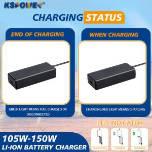 ODM Constant Current Lithium Battery Charger 8.4V 4A Desktop Battery Charger
