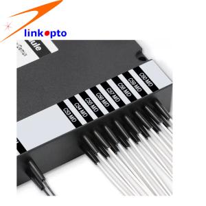 China 100GHZ 8CH DWDM Mux Demux Module ABS Box Type ITU Grid C - Band Wavelength factory