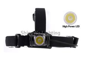 China Waterproof 1000 Lumen Headlights Rechargeable Headlamp By 18650 Battery factory