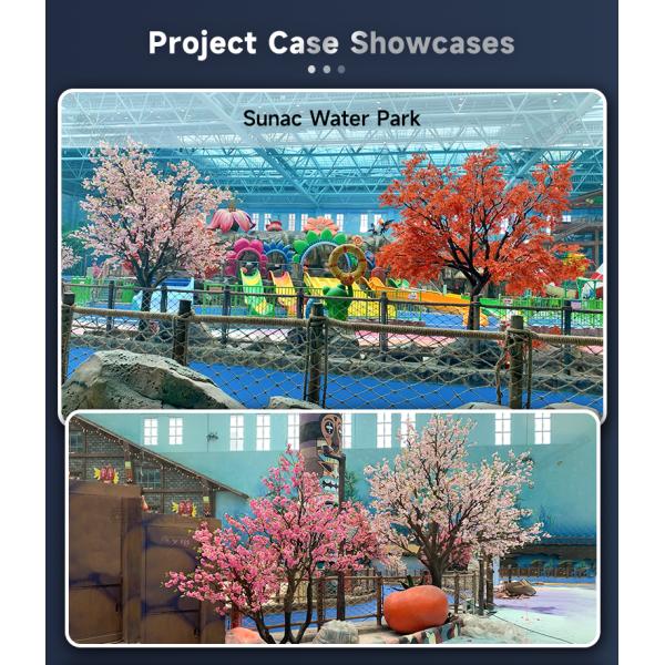 Artificial White Color Cherry Tree Indoor Wedding Decorative Large Silk Sakura Flower Tree Big Top Quality Cherry Blossom Trees