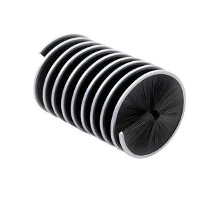 China Nylon Inward Wire Spiral Coil Spring Brush For Chain Cleaning factory