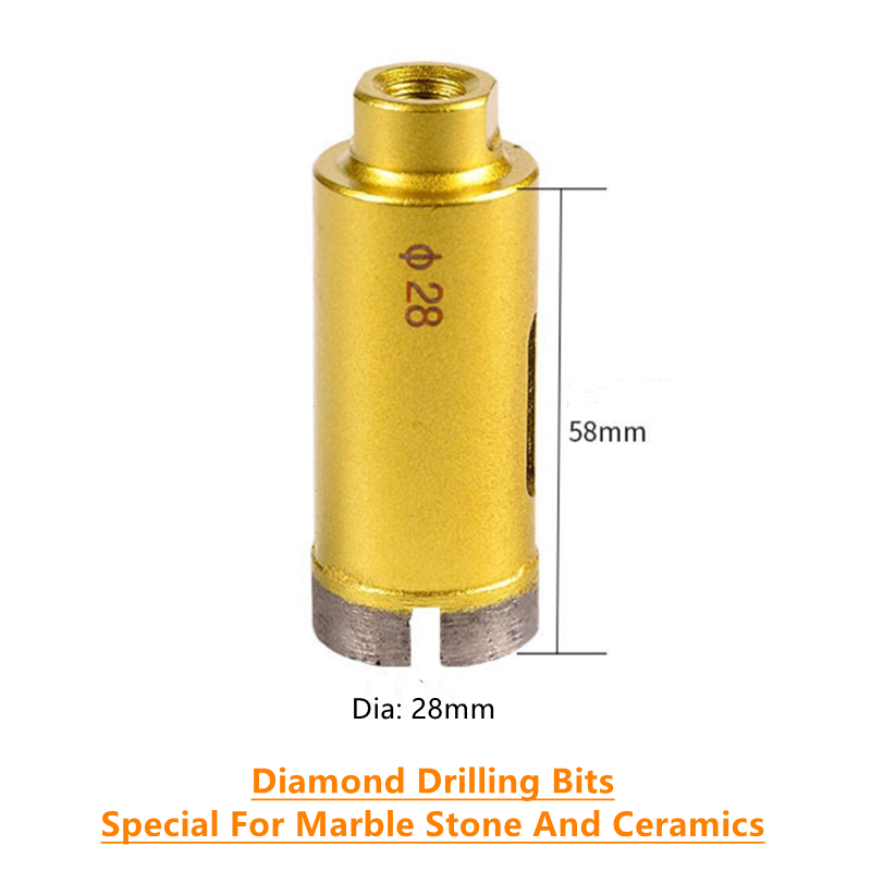 Stone 100mm Diamond Core Drill Bit , 68mm Sintered Diamond Drill Bits