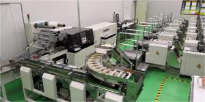 China Automatic Horizontal Packaging Machine Intelligent Line For Paper Packaging factory