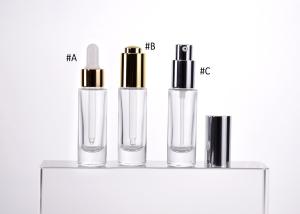 China Wholesale &amp; Custom Small 12ml Mini Empty Luxury Glass Cosmetic Bottles For Facial Serum &amp; Oil factory