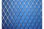 Strong Strength ISO9001 1.5mm Strand Diamond Shaped Steel Mesh